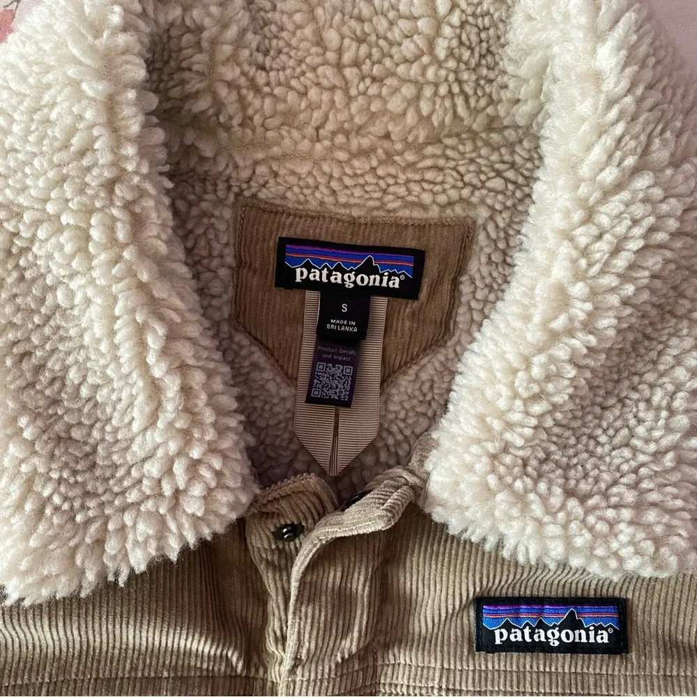 Mens Patagonia Pile Lined Trucker Jacket - Picture 3 of 4